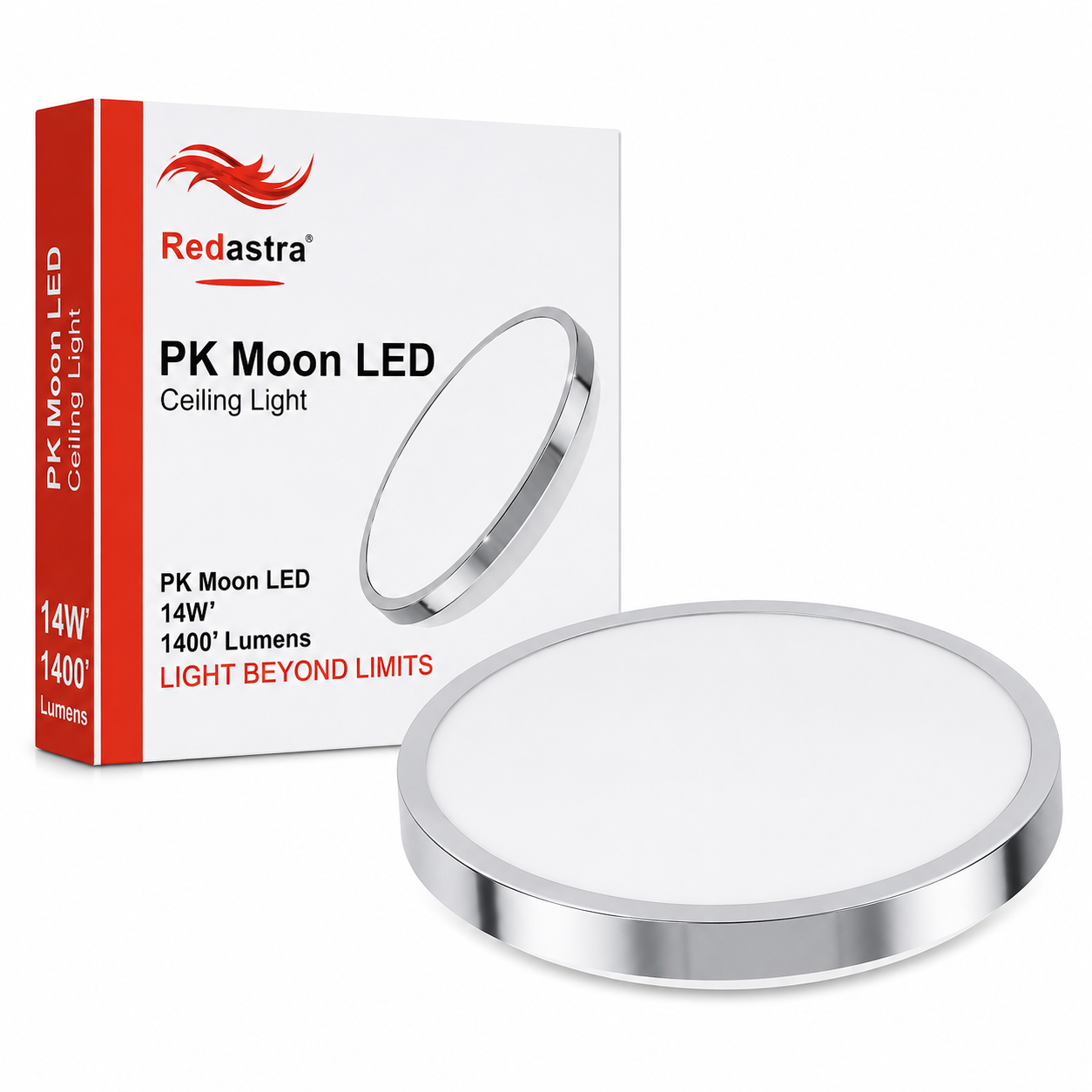 Redastra PK Moon LED Ceiling Light Modern, Bright & Energy Efficient Lighting