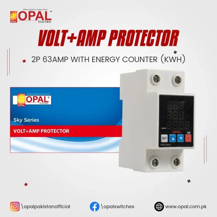 OPAL Voltage & Amp Protector VP2 – Sky Series