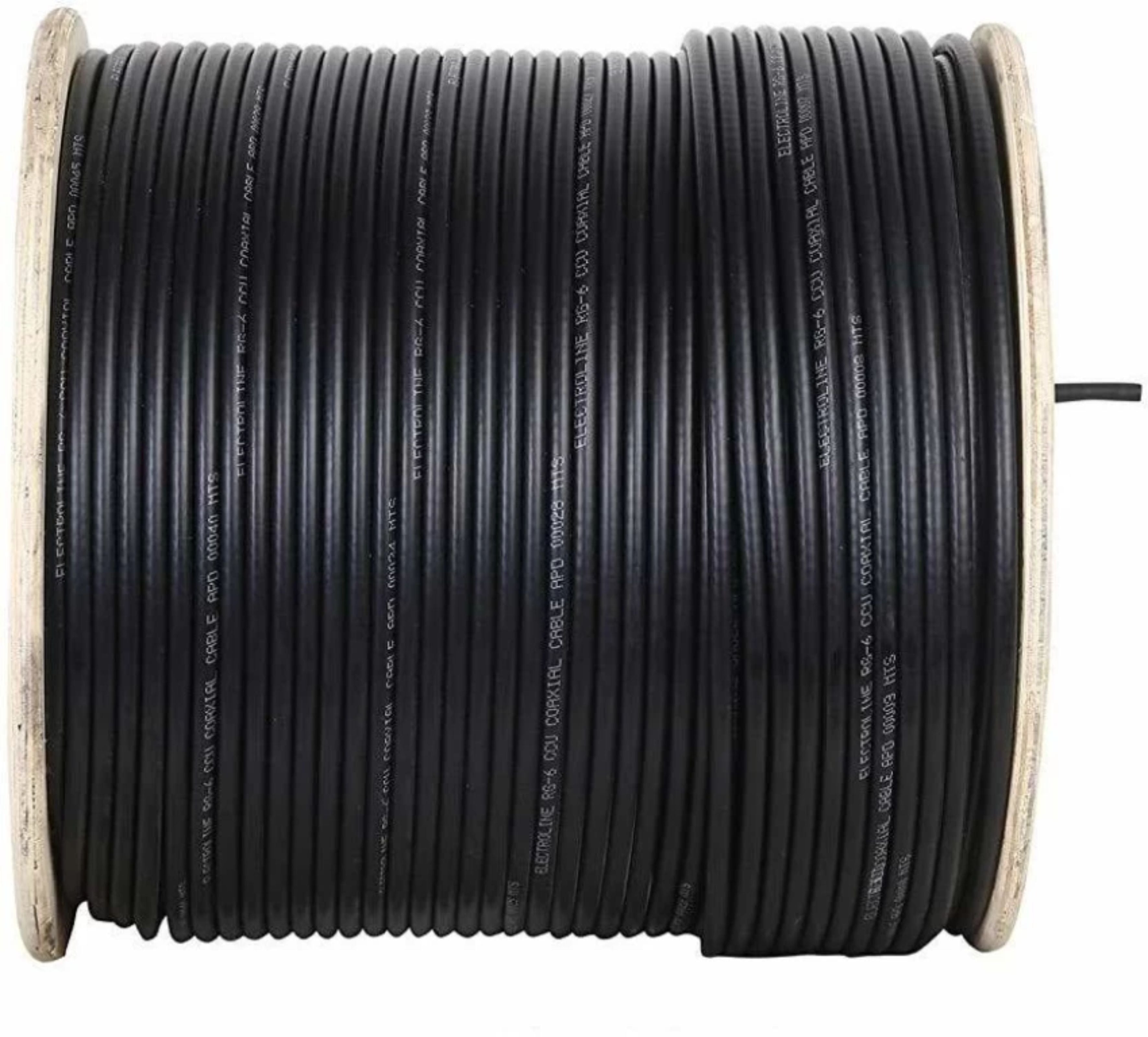 RG6 Coaxial TV Cable – Digital Satellite & Antenna Signal Cable