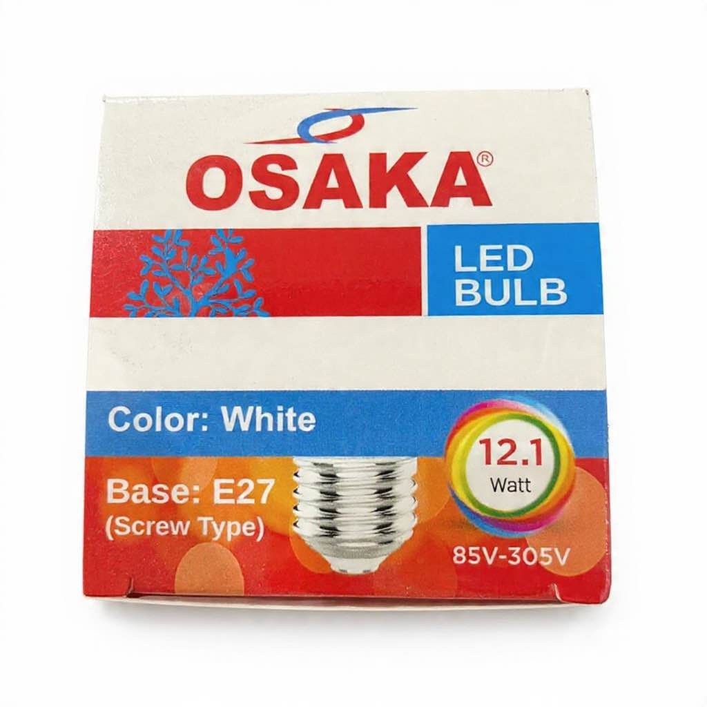 12.1W LED Bulb E27 Screw Type | Energy Saving White LED Light