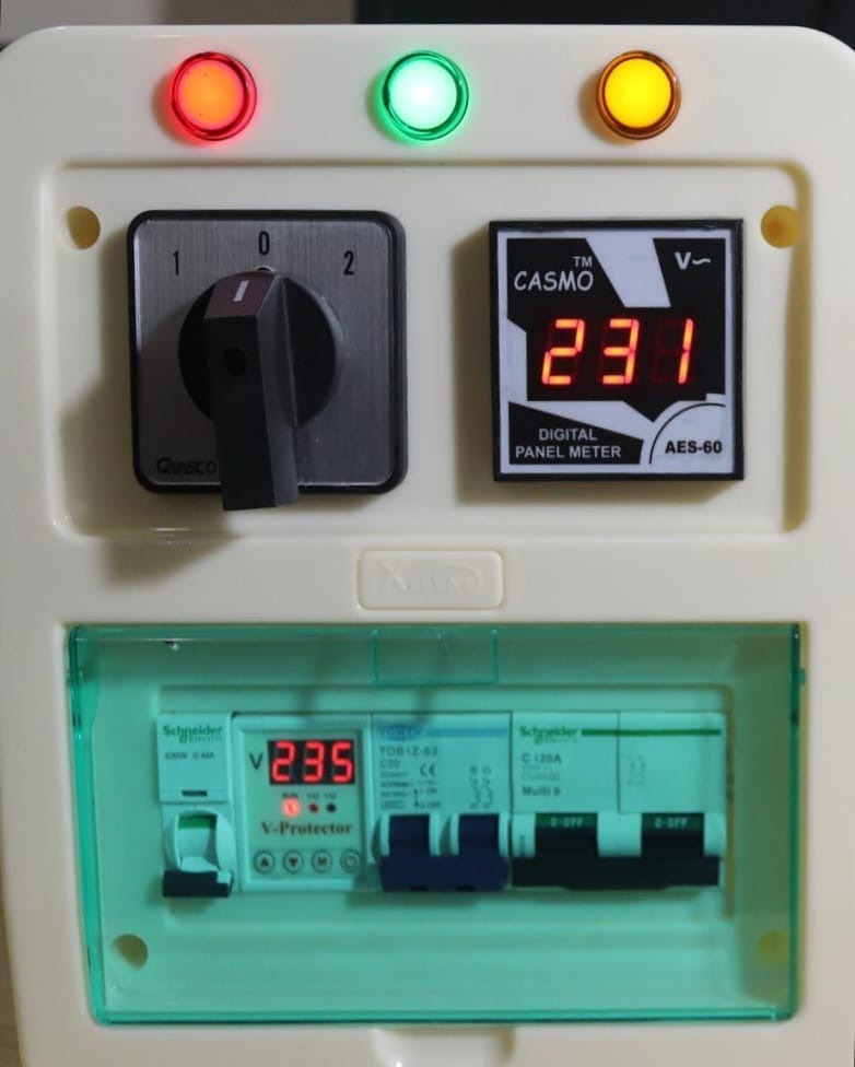 Even Auto Changeover Panel with Digital Meter