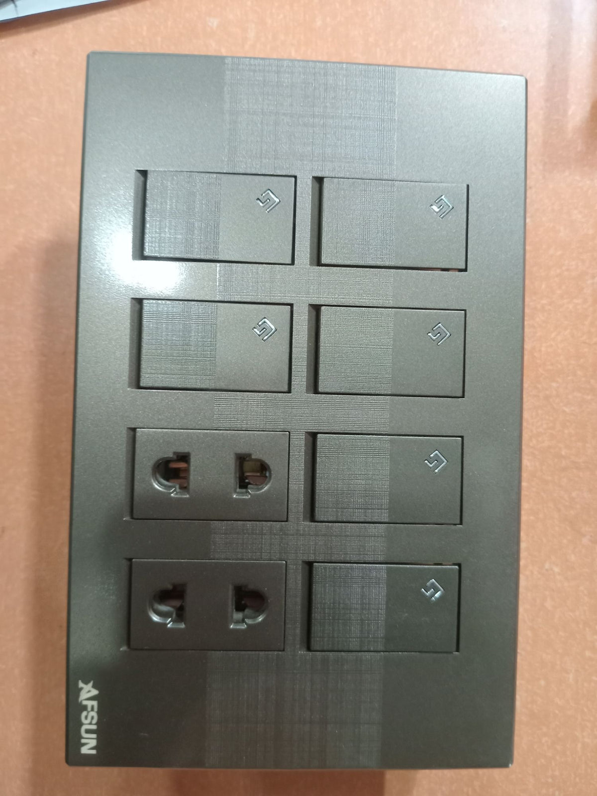 MARS Universal Series Brown Switch & Socket | Premium Electrical Accessories
